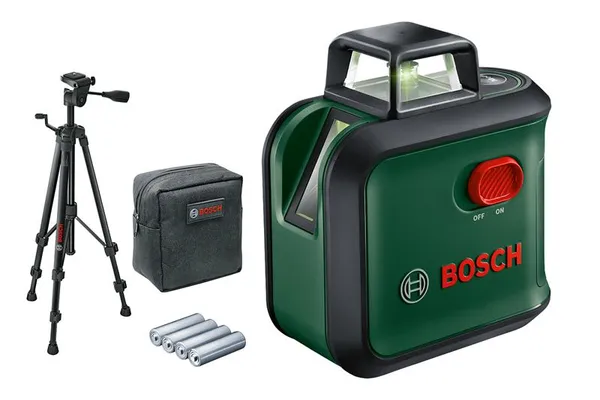 Нівелір лазерний Bosch UniversalLevel 360 Set, до 24м, ±0.4мм/м, +TT150 +висок, 0.56кг