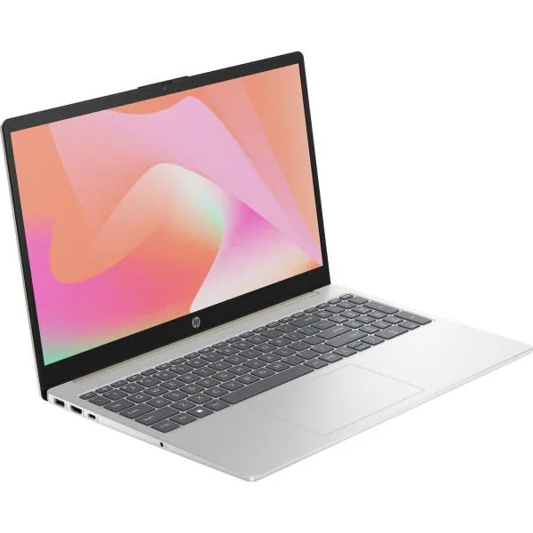 Ноутбук HP 15-fd1065ua 15.6" FHD IPS AG, Intel 3-100U, 16GB, F512GB, UMA, DOS, серебристый