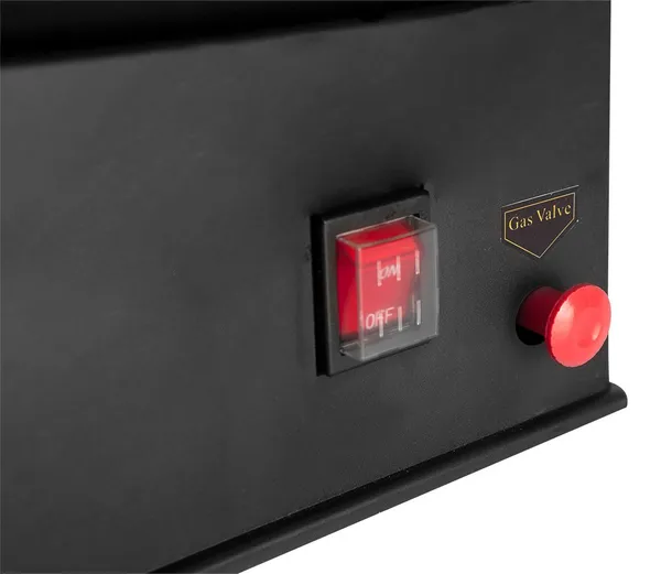 Заказать Тепловая пушка газовая GRAPHITE, аккумуляторная 18В, 15кВт, 120м кв, 320м куб/ч, IP24, чёрный с доставкой