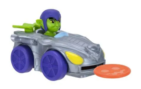 Машинка Spidey Little Vehicle Disc Dashers Зеленый Гоблин (Green Goblin)