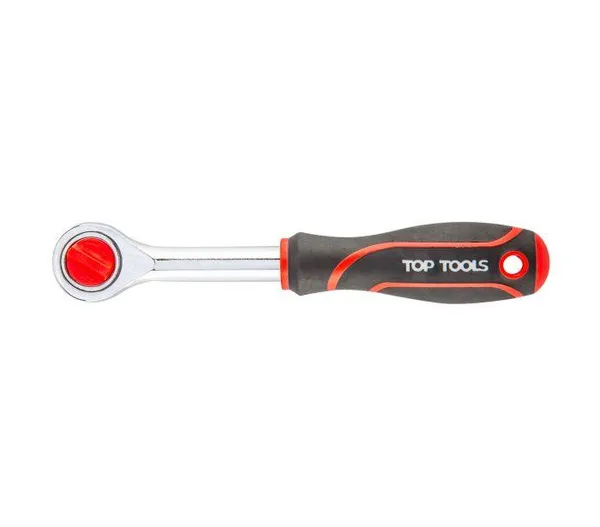 Ключ-тріскачка Top Tools, 1/4", 24 зубців, 150мм