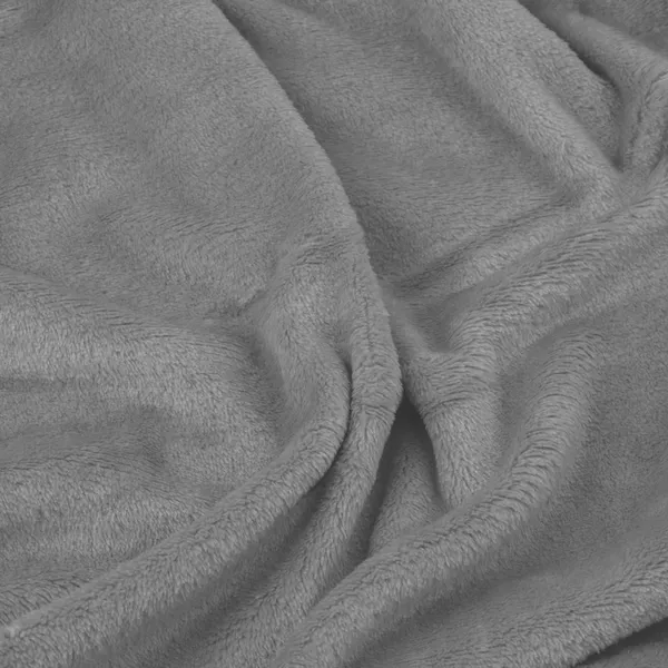 Плед ARDESTO Flannel 160х200см, 100% полиэстер, серый светлый цена в Украине