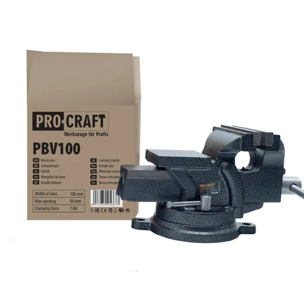 Тиски слесарные Procraft PBV100 отзывы