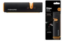 Точило для ножей Fiskars Edge, 16.5х3.5см, керамика, пластик, черный фото