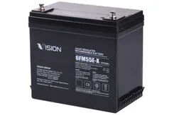 Аккумуляторная батарея Vision FM, 12V, 55Ah фото