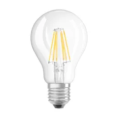 Лампа OSRAM LED E27 7Вт 2700K 806Лм A60 філаментна фото