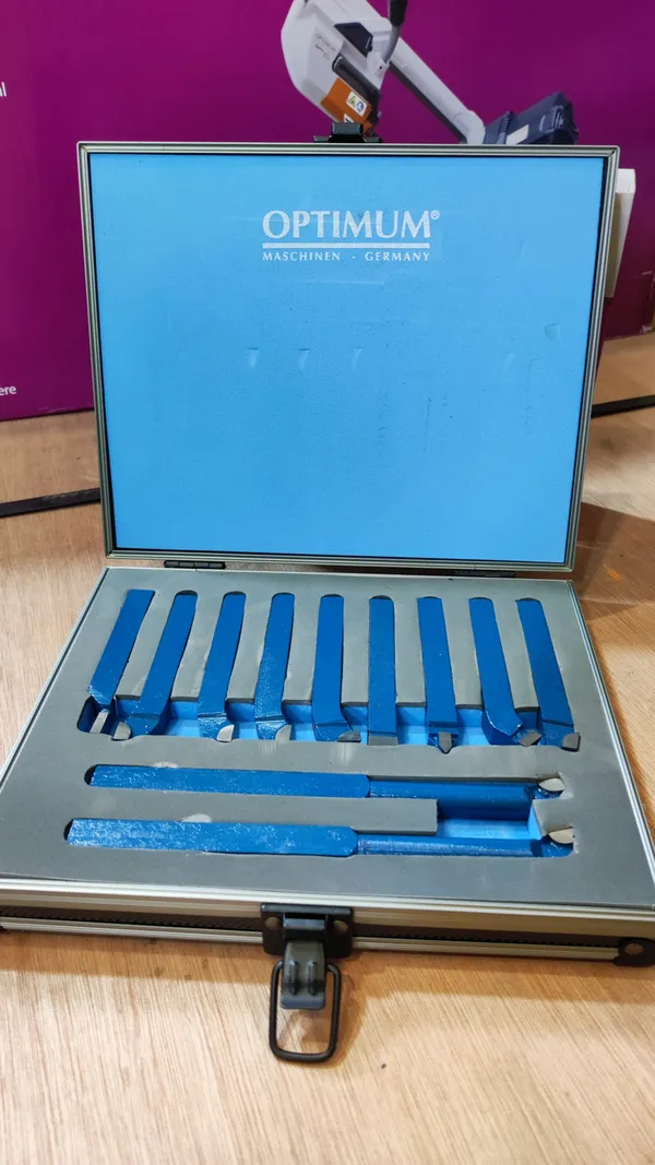 Набір токарних резців по металу 11 шт. 12 мм