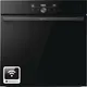 Духова шафа Gorenje електрична, 77л, A+, пара, дисплей, Wi-Fi, чорний