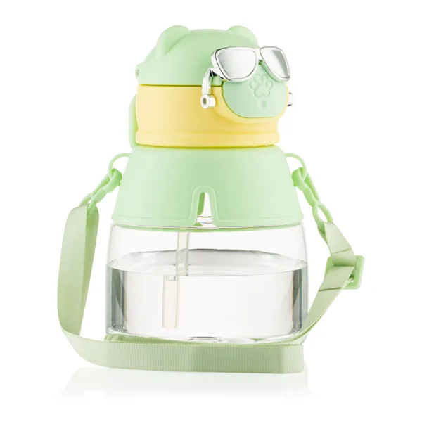 Пляшка для води Ardesto Space 550мл, пластик, зелений