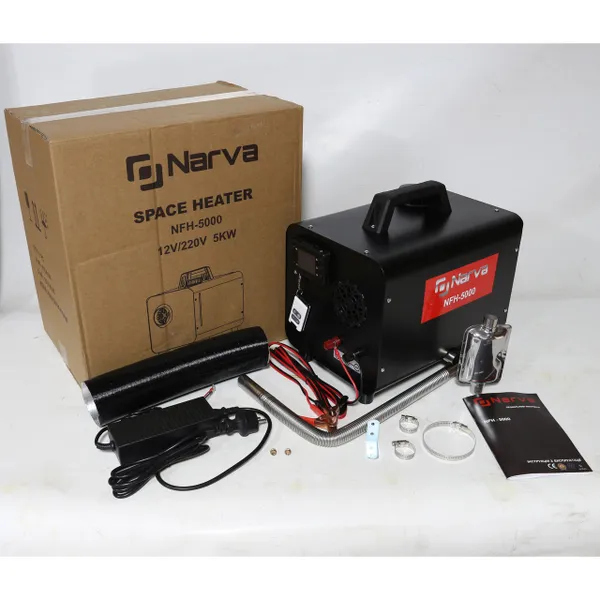Дизельный обогреватель 5 кВт автономный 12V / 220V Narva NFH-5000 Webasto с доставкой