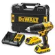 Дрель-шуруповерт DeWalt бесщеточная XR Li-Ion 18В акб 2х2А·час 65Нм 500-1750об·мин патрон 13мм ЗП кейс 1.15кг