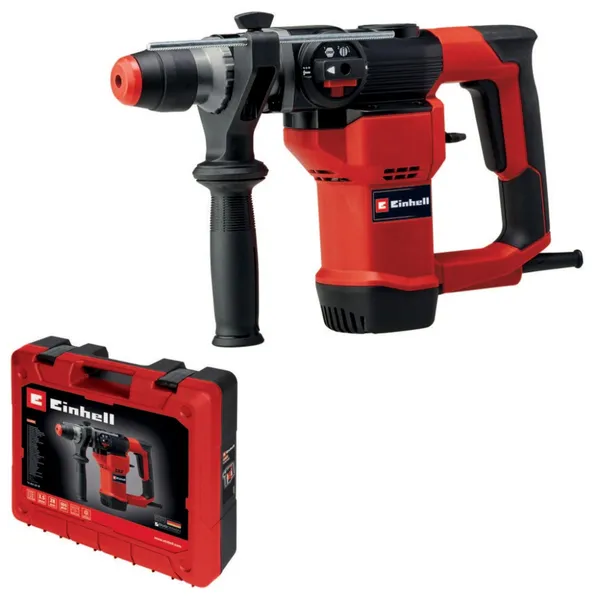 Перфоратор Einhell TC-RH 28 3F 950Вт SDS+ бочковий 3.5Дж 990об/хв кейс 4.77кг відгуки