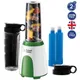 Блендер для смузи Russell Hobbs Explore Mix&Go Cool, 300Вт, чаша-600мл, 2 холодогенератора, бело-зеленый