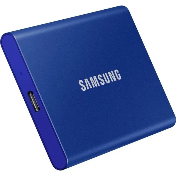 Портативний SSD Samsung   500GB USB 3.2 Gen 2 Type-C T7 Indigo