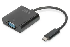 Адаптер DIGITUS USB-C > VGA, Full HD фото