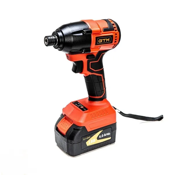 Гвинтокрут ударний акум. (Impact) IS18/320BL, 18В, 320Нм, 0-3000 об/хв, +акум.4Аг, зарядний пристрій купити в Україні