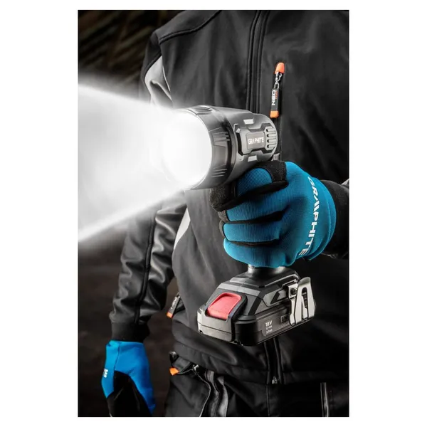 Фонарь аккумуляторный GRAPHITE Energy+, 18В, 260лм без АКБ и ЗП цена в Украине