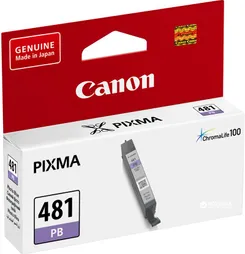 Картридж Canon CLI-481 PIXMA TS8140/9140/8240/8340
Photo Blue фото