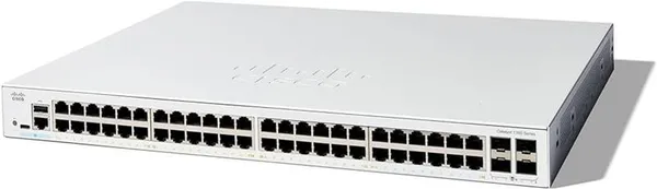 Комутатор Cisco Catalyst 1200 48xGE, 4x10G SFP+