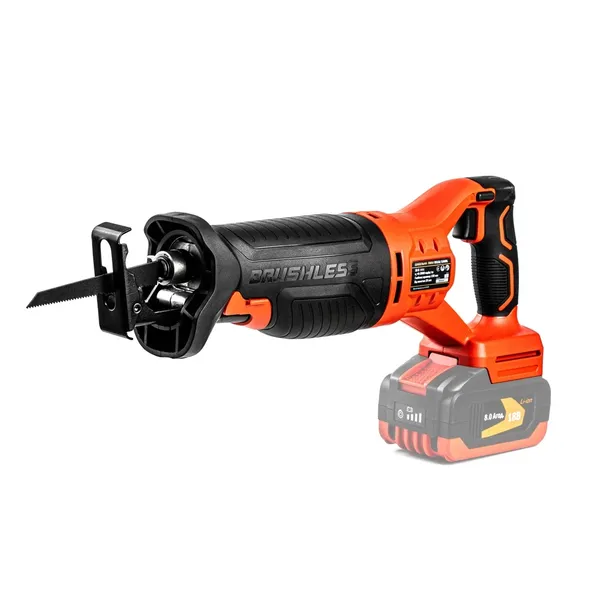 Пила шабельна акум. RS18/150BL 18В, 0-3000х/хв, дерево/кол.мет/сталь-150/22/10мм, +акум. 4Аг, зарядний пристрій купить в Украине