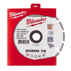 Диск алмазний MILWAUKEE DHMM 76, діаметр 76 мм для M12 FCOT фото