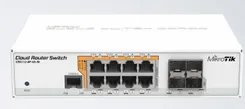 Коммутатор MikroTik Cloud Router Switch 112-8P-4S-IN фото