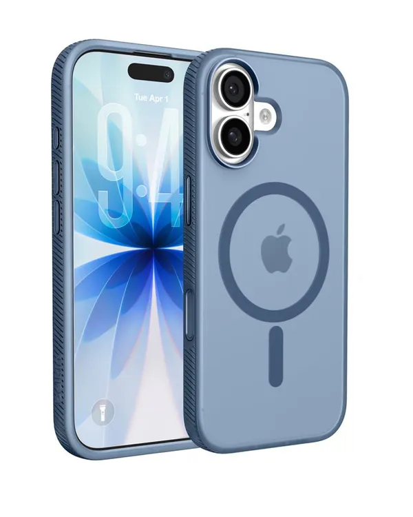 Чехол Belkin для iPhone 17, Magnetic Protective Grip, Navy