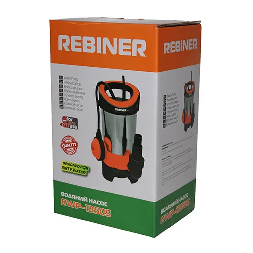 Дренажный насос Rebiner RWP-1350S с поплавком (для чистой воды) купить онлайн