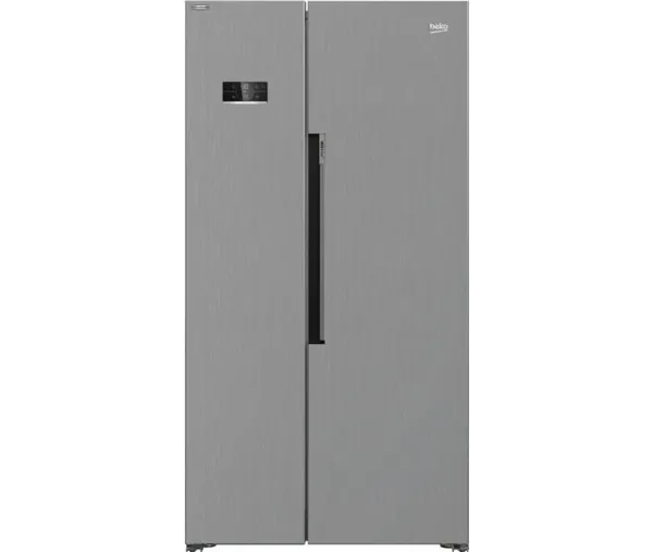 Холодильник Beko SBS, 179x91x71, xолод.отд.-368л, мороз.отд.-190л, 2дв., A+, NF, дисплей, нерж