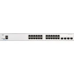 Комутатор Cisco Catalyst 1300 24xGE, PoE, 4x1G SFP фото