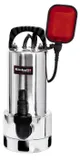 Насос дренажний Einhell GC-DP 9035 N, 900 Вт, 18000 л/г, вис. 9 м, глиб. 5 м, корпус нержавіюча сталь, 5.95 кг