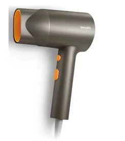 Фен Philips 3000 Series, 1600Вт, 2 режими, іонізація, сірий фото