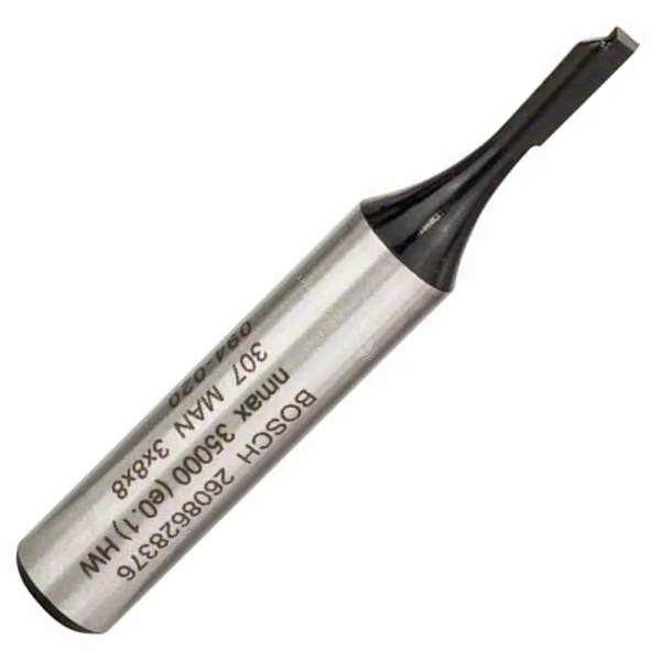 Фреза пазовая Bosch Professional с одним лезвием Std S8 D3 L8