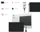 Графический планшет Huion 11"x6.8" RTP-700, USB-C, черный