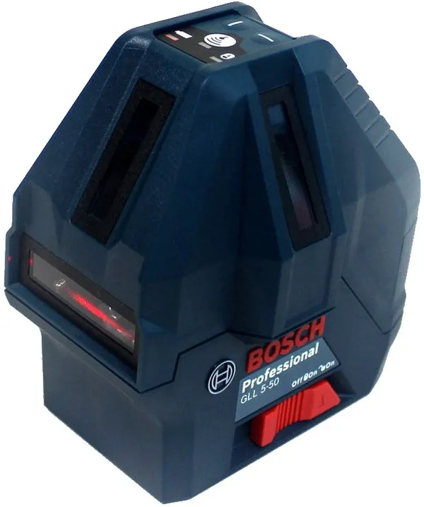 Нiвелiр лазерний BOSCH GLL 5-50X, до 50м, , ±0.2мм/м, 3 проміня, сумка, перехiдник до штативу замовити