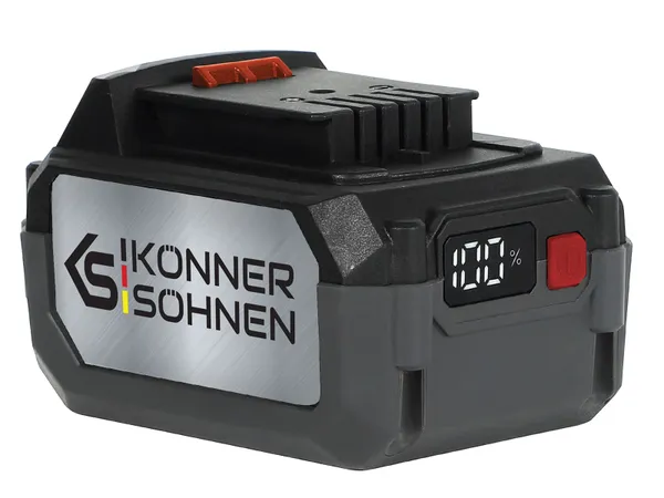 Пила ланцюгова акумуляторна Konner&Sohnen KS CS40V-14 40В(20+20В) акб 2х4А·год 35см 3.7кг з доставкою