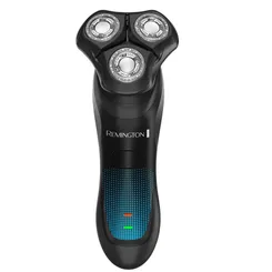 Бритва електр. Remington роторная Hyperflex Aqua,  бритв.головок-3, Li-Ion, сух.+влажн., триммер, черно-синий фото