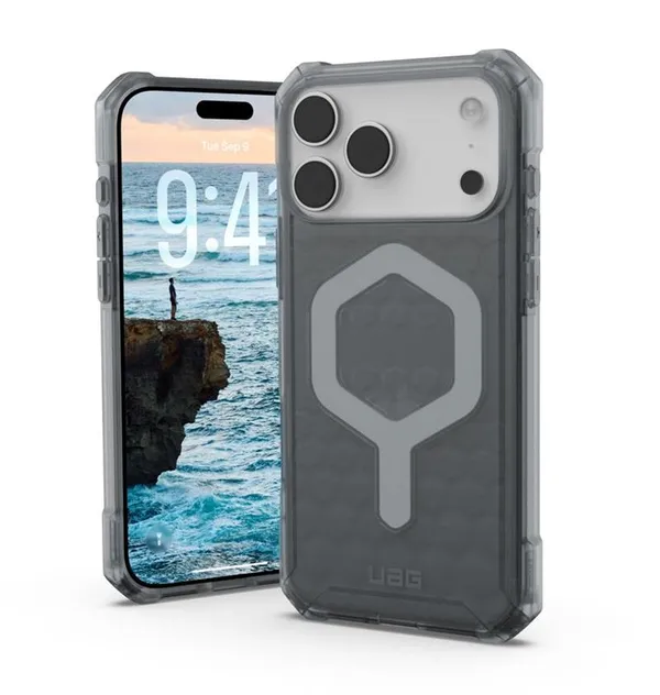 Чохол UAG для iPhone 17 Pro Max, Essential Armor MagSafe, Ash