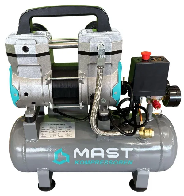 Безмасляний поршневий компресор Mast MOF1390/1100-9L