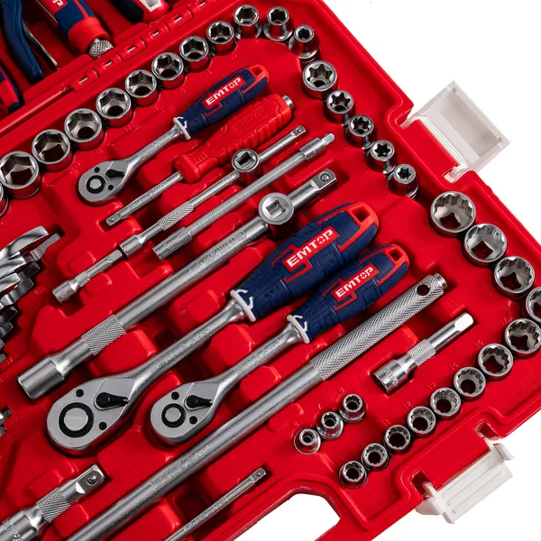 Купити Набір інструментів EMTOP EHTS01421, 142 шт