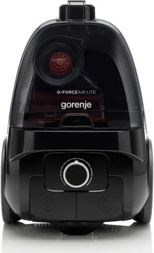 Пылесос Gorenje контейнерный, 700Вт, конт пыль -3.3л, HEPA, щетка Xpand Zone, черный