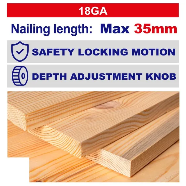 Гвоздозабиватель аккумуляторный EMTOP ELBNLI2005 (без АКБ и ЗУ) цена в Украине