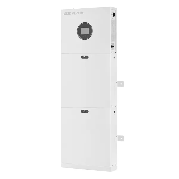Система резервного питания 2E PowerWall Vezha, 5000 Вт, 10.24 кВт/ч, MPPT 5.5 кВт, WiFi, расширение емкости, параллельное подключение заказать