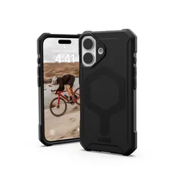 Чохол UAG для iPhone 16, Essential Armor Magsafe, Black фото