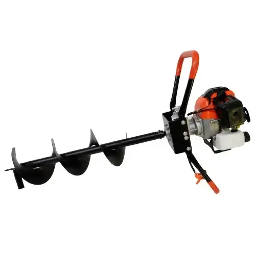 Бензобур з шнеками 100, 150, 200 мм з подовжувачем Hammer HM-116 (мотобур)