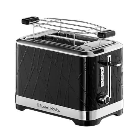 Тостер Russell Hobbs Structure, 1050Вт, пластик, чёрный