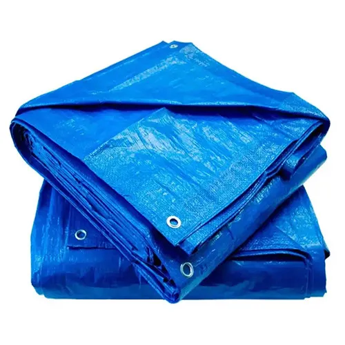 Тент 5×6 м, 45 гр/м2 полипропиленовый синий WoffMann купить в Украине