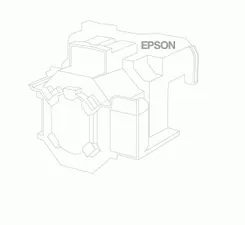 Картридж зі стрічкою Epson LK4WBW принтерів LW-300/LW-400/LW-400VP/LW-600P/LW-700/LW-Z710/LW-900P/LW-1000P/LW-Z5000BE Strng adh Blk/Wht 12mm/9m фото