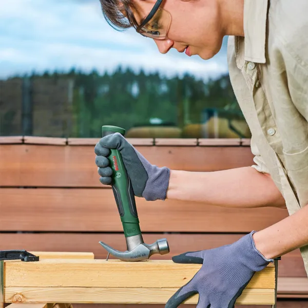 Молоток слесарный Bosch 340г 24.2см рукоять скловолокно купить в Украине