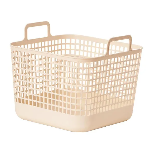 Корзина для хранения ARDESTO 39x37x34.5см, 34л, пластик PP, бежевый